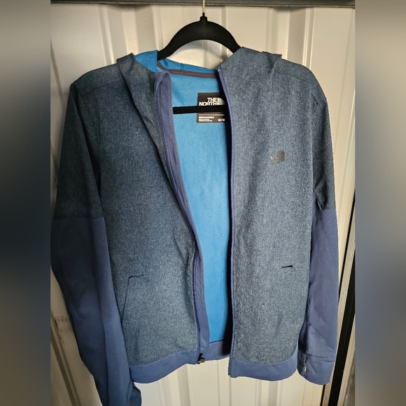 The North Face Men Kilowatt hooded jacket Size: Medium shady blue heather - Picture 2 of 8